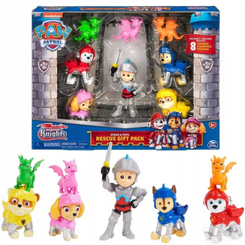 Ensemble de figurines PAW Patrol Brave Knights 6062122