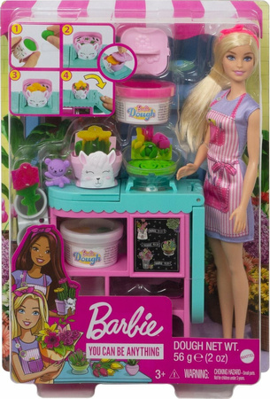 Ensemble de fleuriste Barbie avec poupée GTN58