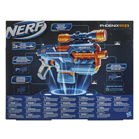 Nerf Elite 2.0 Phoenix CS-6 E9961 - Lanceur NERF