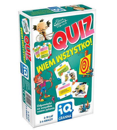 GRANNA PL IQ Quiz Game I know everything! 00151 01518