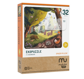 MUDUKO PL Ecopuzzle Jeu Promenade en Forêt 55434