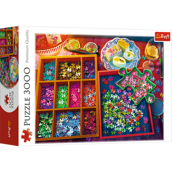 PUZZLE CREFL 3000 pièces - Soirée avec puzzles 33079