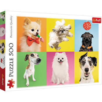 Trefl Puzzle 500 pièces Chiens - Trefl 37378