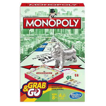 Jeu de voyage Monopoly Grab&Go B1002