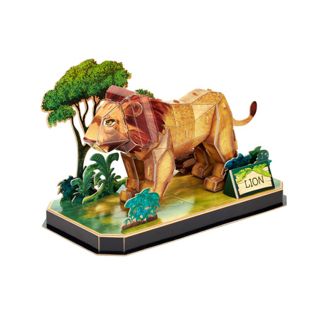 3D Puzzle Animals Lion DANTE Cubic Fun 08561