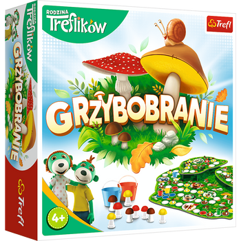 Jeu de cueillette de champignons La famille Treflik 02035