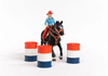 Schleich Cowgirl and Barrel Race Set 42576