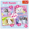 4in1 Puzzle Cat Fun 34330