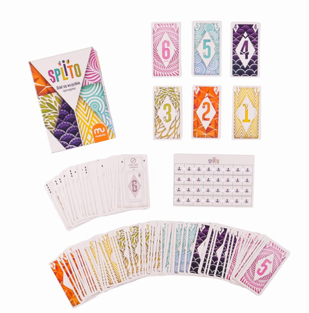 Jeu de cartes Splito Muduko 57018 - MUDUKO PL