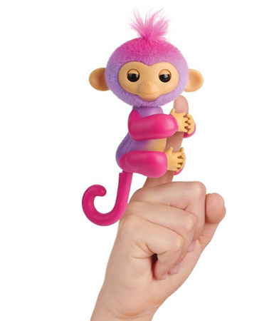 COBI FINGERLINKS purple monkey Charlie toy 3117