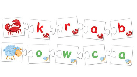 CORN Letter by letter - educational puzzle 60390