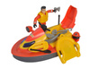 Fireman Sam Juno Scooter with Figure - 925-1048