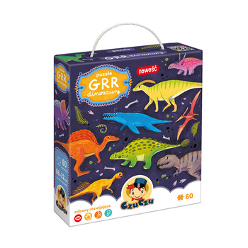 CZUCZU Puzzle Dinosaures Grr 92412 - Puzzle éducatif pour enfants