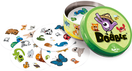 REBEL PL game Dobble Animals Eco 11429 - Ecological Card Game