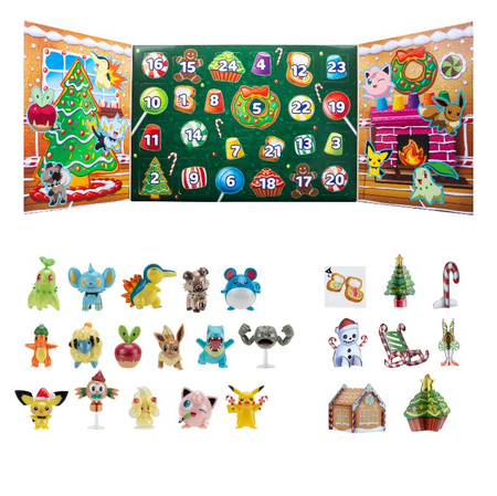 ORBICO POKEMON Battle Figures Calendar 23 81454