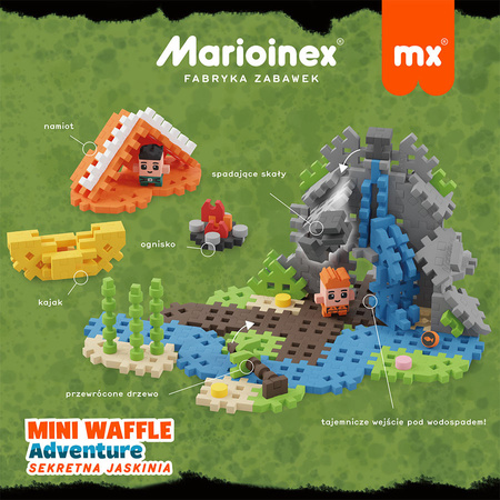 MARIOINEX Mini wafer blocks Sekr.jask.148 pieces 03162