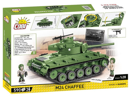 Modèle de char M24 Chaffee 2543