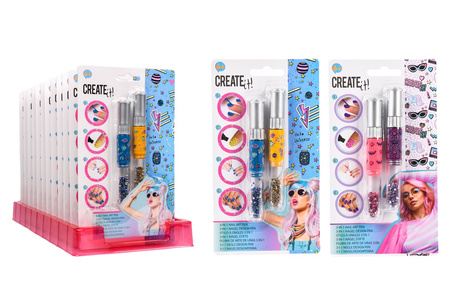 CreateIt! 3in1 nail decorating pens 84155