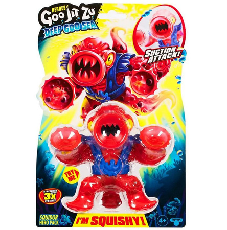 Goo Jit Zu Deep Goo Sea Squidor Figure 42566 - Toy for Children