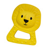 Lion teether made of 100% natural rubber 13161 31616