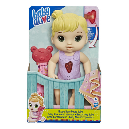 Blonde doll with a glowing heart 6946