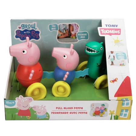 Jouet à tirer familial Peppa Pig E73527