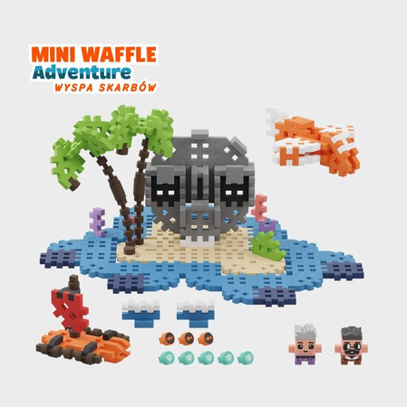 MARIOINEX Mini wafer blocks Treasure Island 148 pcs