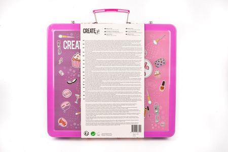 CreateIt! Metal mega suitcase for make-up