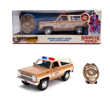 JADA Stranger Things 1980 Chevy K5 car model 1:24 325-5003