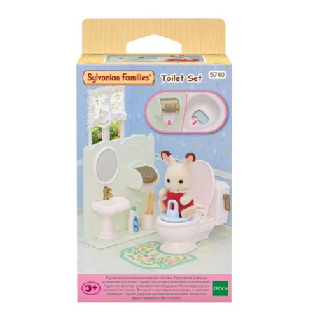 Ensemble de salle de bain SYLVANIAN Families avec coiffeuse 05740