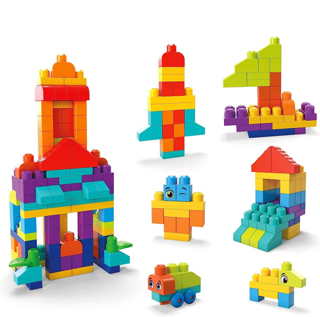 Mega Bloks Bigger Bulk sac de 150 blocs HHM96 - ensemble éducatif pour enfants