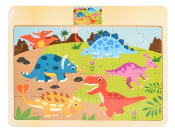 Wooden puzzle DAFFI 24 pieces Dino D-112 41127