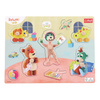 Trefl Wooden Puzzle Medium Bobaski and Teddy Bear 61629