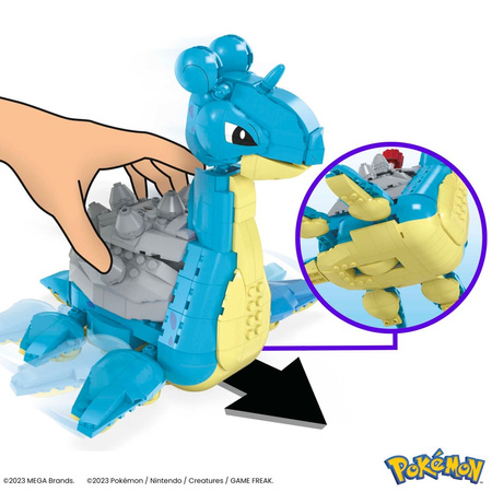 MATTEL MEGA CONSTRUX Pokémon Lapras ensemble HKT26