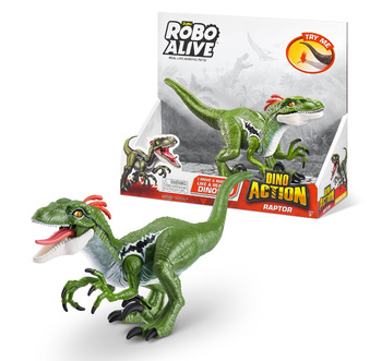 Robo Alive Raptor interactive dinosaur with sound 7172