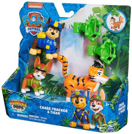 Ensemble de figurines Paw Patrol Jungle SPIN 6068629