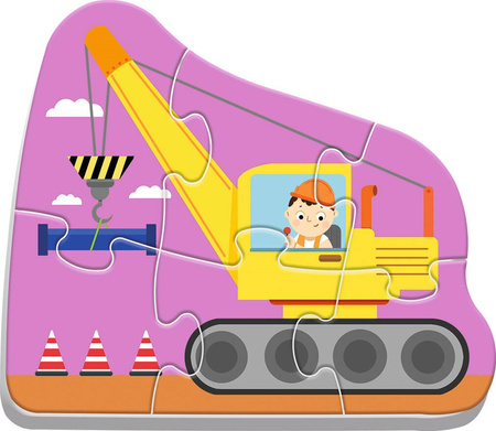 Puzzle Baby Classic Vehicles on Construction Site 36072