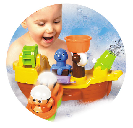 Children's bath pirate ship E71602