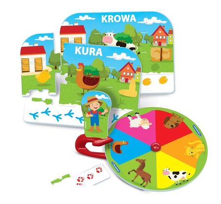 I learn while having fun! Animals on the farm - Educational set 60916