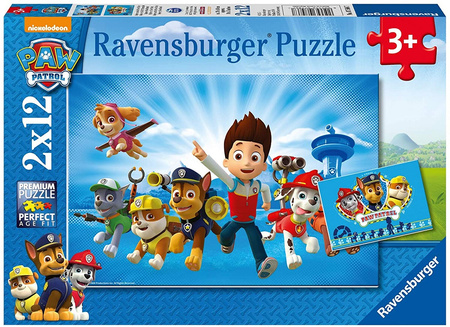 Puzzle 2x12 Paw Patrol 07586