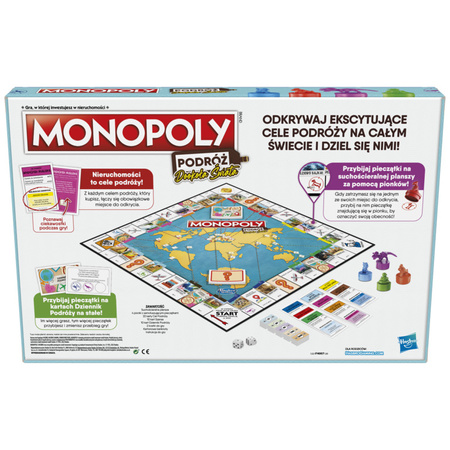 Monopoly game Journey around the world F4007