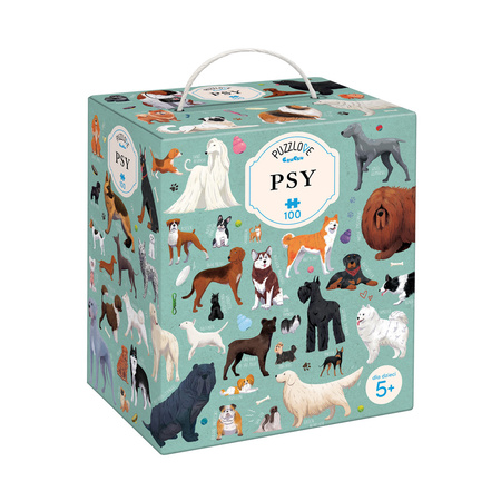 CZUCZU Puzzlove Chiens 100 pièces - Puzzle pour enfants 91712