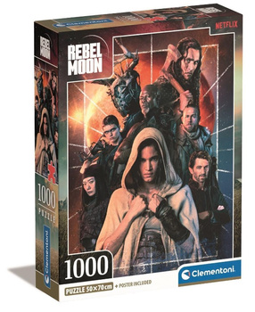 Clementoni Puzzle 1000 Compact Netflix Lune Rebelle 39864