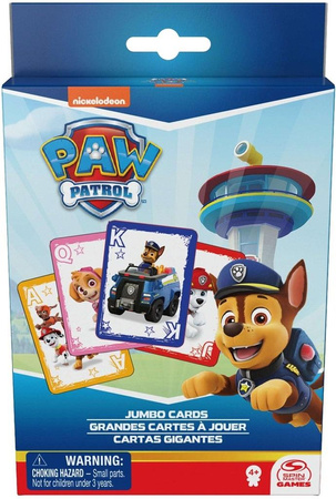 PAW Patrol Jumbo Cards for Kids 6066830