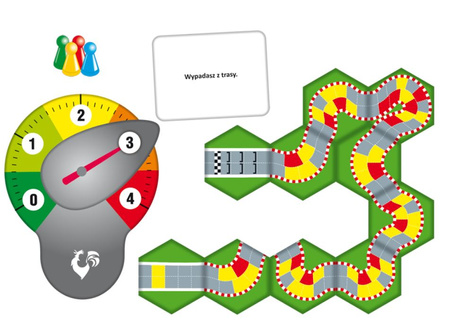 Jeu de société KUKURYKU Racing - PL 63162