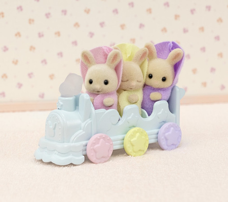 SYLVANIAN Bathing triplets 05707