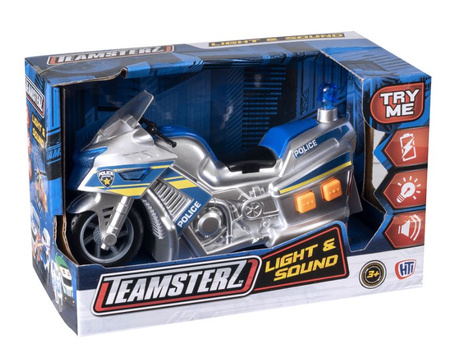 Police motorcycle toy light sound 1417156