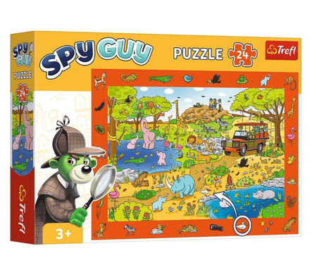 CUBES Observation PUZZLE SpyGuy Safari 24 - 15591