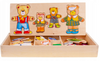 Puzzle en bois 4 ours ANEK Smily Play SPW83594 35941