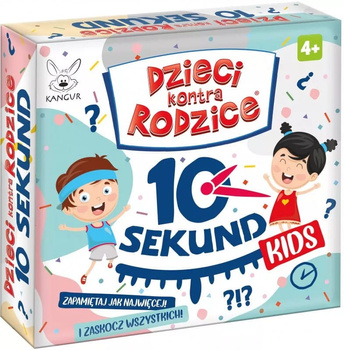 KANGUR PL Children versus parents - 10 Seconds Kids Game 71238